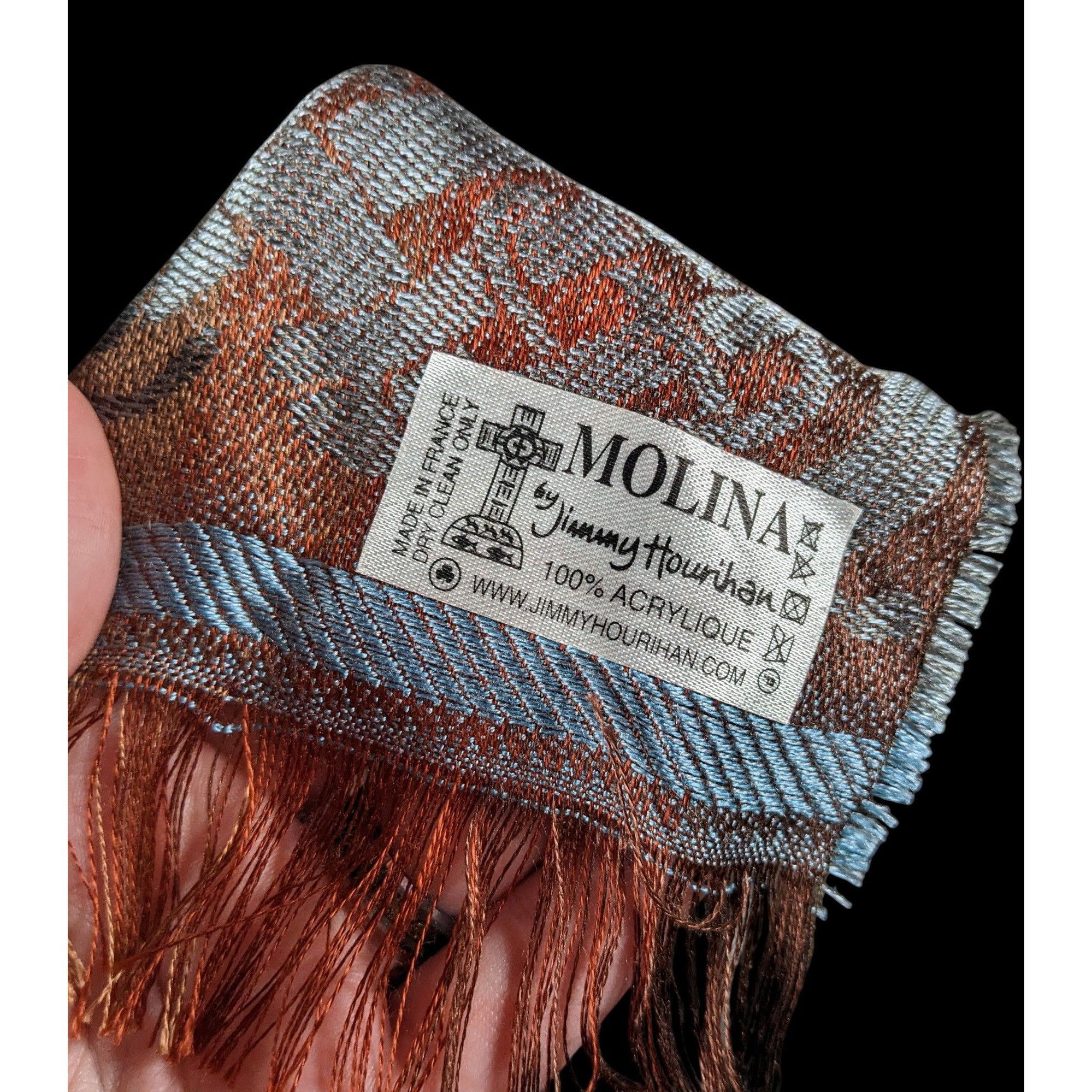 Other Molina by Jimmy Hourihan Rainbow And Grey Celtic Knot Scarf Size ONE SIZE - 6 Thumbnail