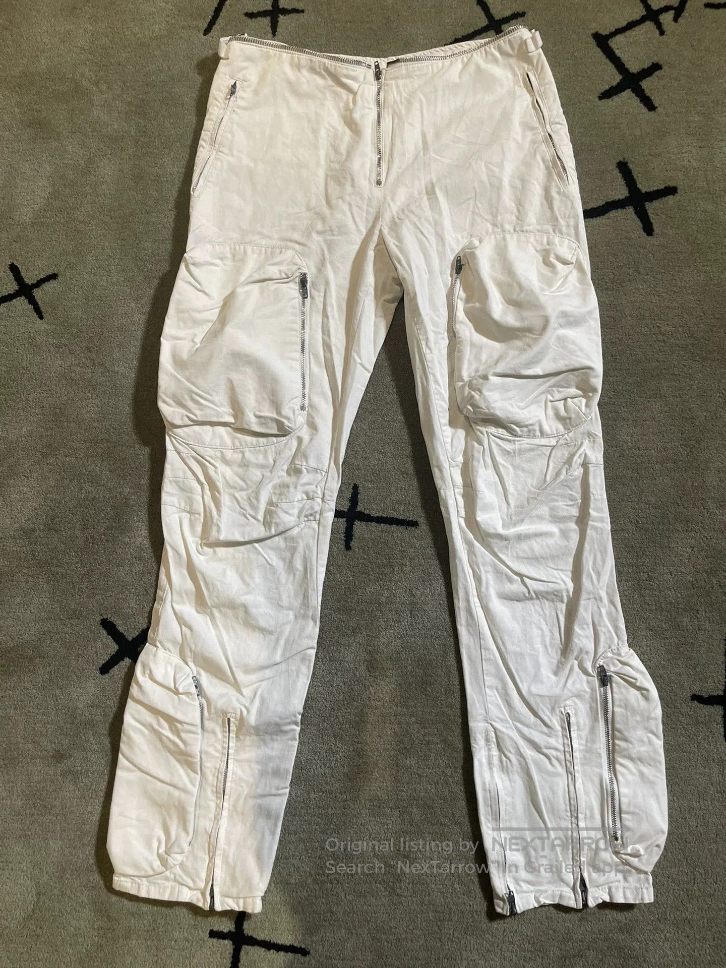 Helmut Lang Helmut Lang 1999 Flight Cargo Pants. Size US 28 / EU 44 - 1 Thumbnail