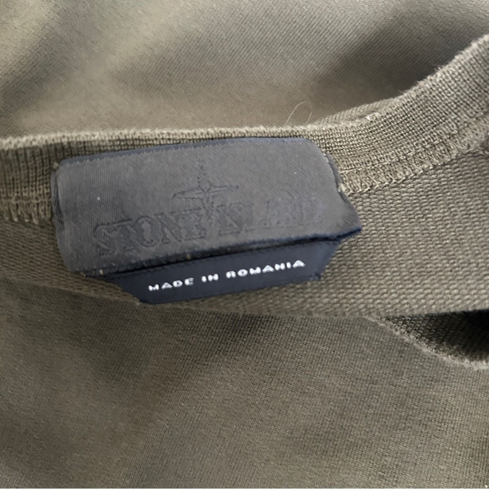Stone Island Stone Island olive green pullover crew neck sweatshirt XL Size US XL / EU 56 / 4 - 3 Thumbnail