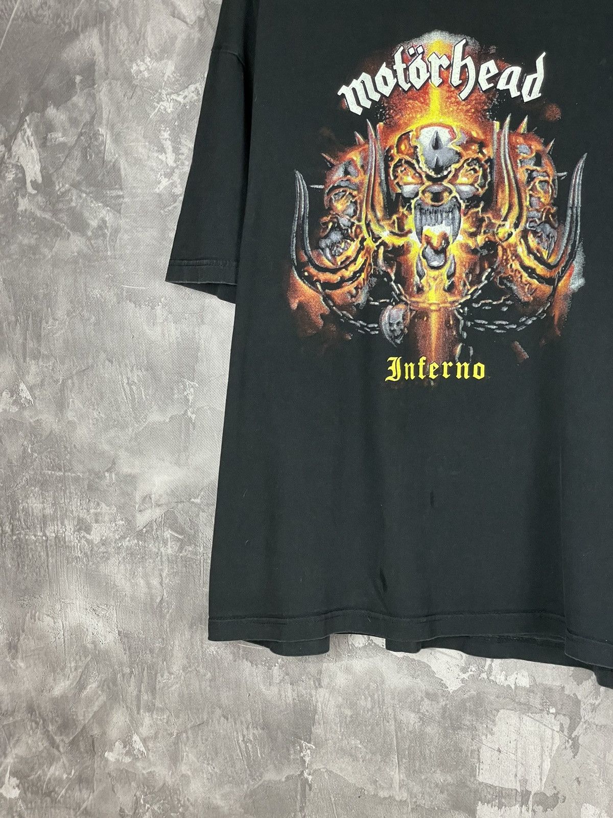 Band Tees × Vintage Vintage Motörhead Rock Band Tee AOP Perfect Washed 90s 00s Size US L / EU 52-54 / 3 - 6 Thumbnail