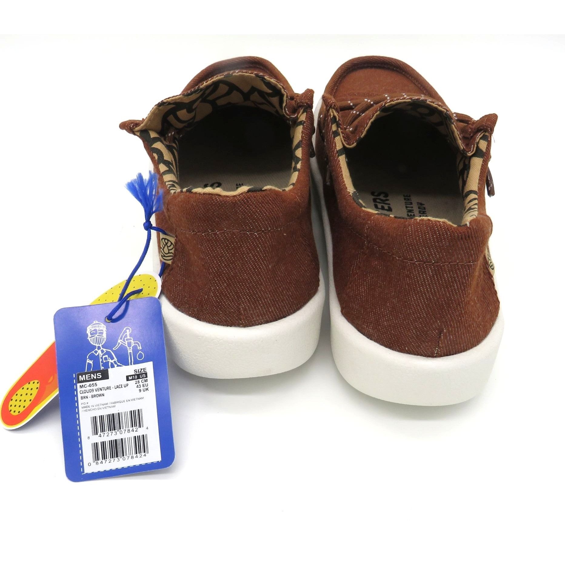 Other Freewaters Men's Brown Casual Shoes US 10 Textile Upper Ligh Size US 10 / EU 43 - 4 Thumbnail