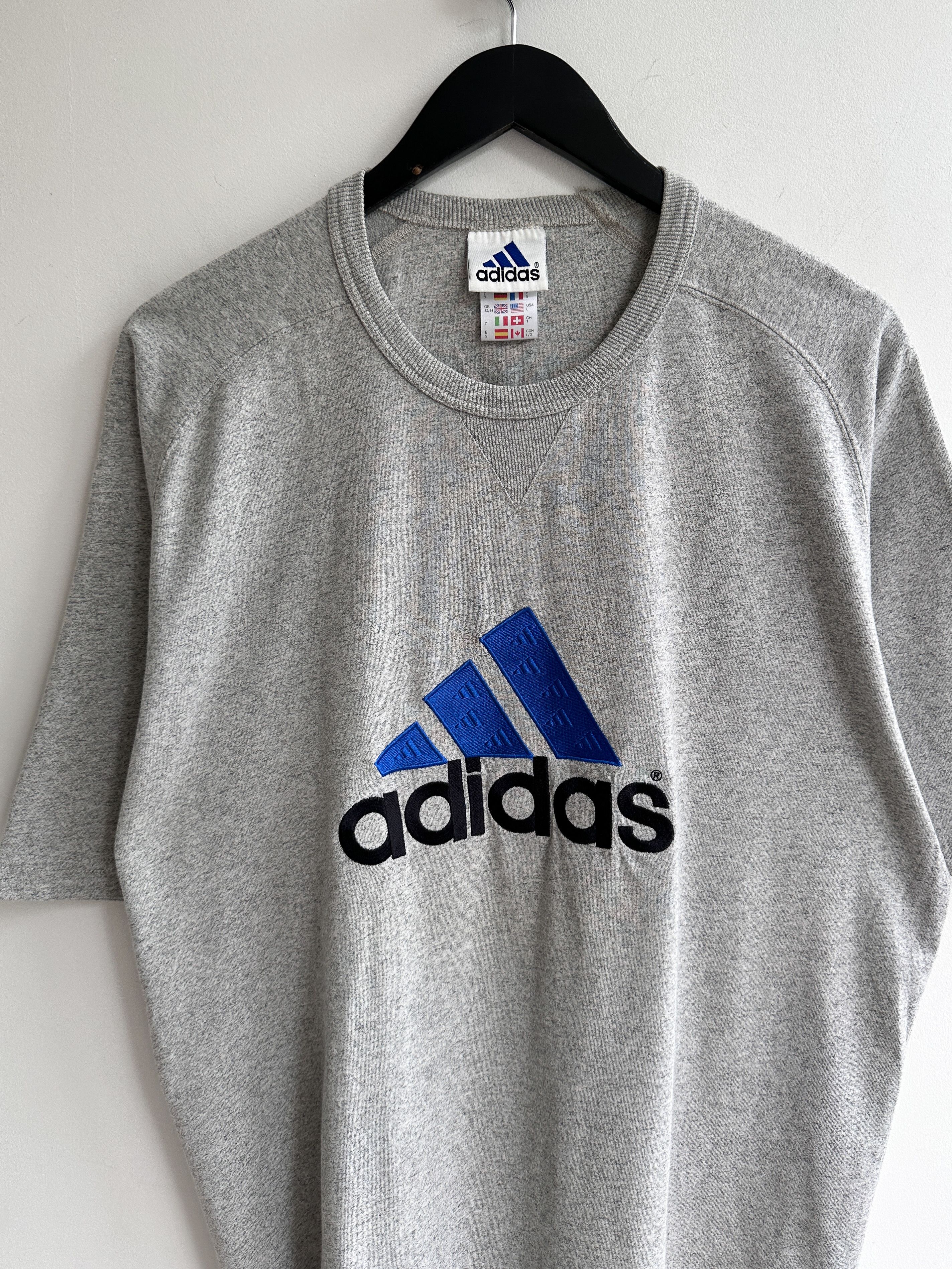 Adidas Vintage 90s Adidas T Shirt Size US L / EU 52-54 / 3 - 2 Thumbnail