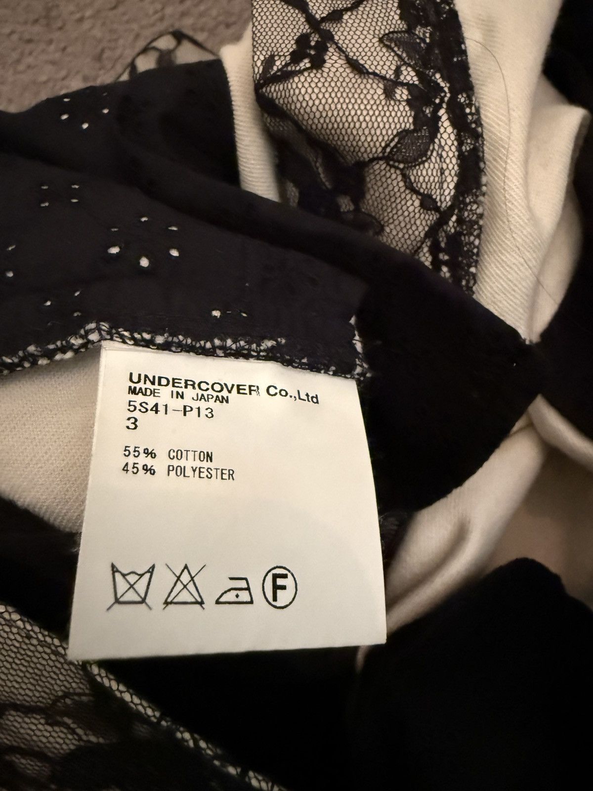 Undercover Undercover Laced Pattern Pants Size 29" - 7 Thumbnail