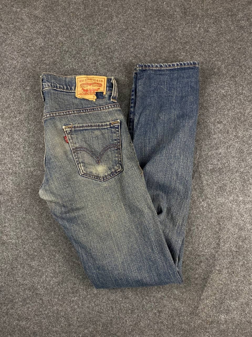 Levi's vintage levis 511 skinny denim nice design Size US 32 / EU 48 - 2 Thumbnail