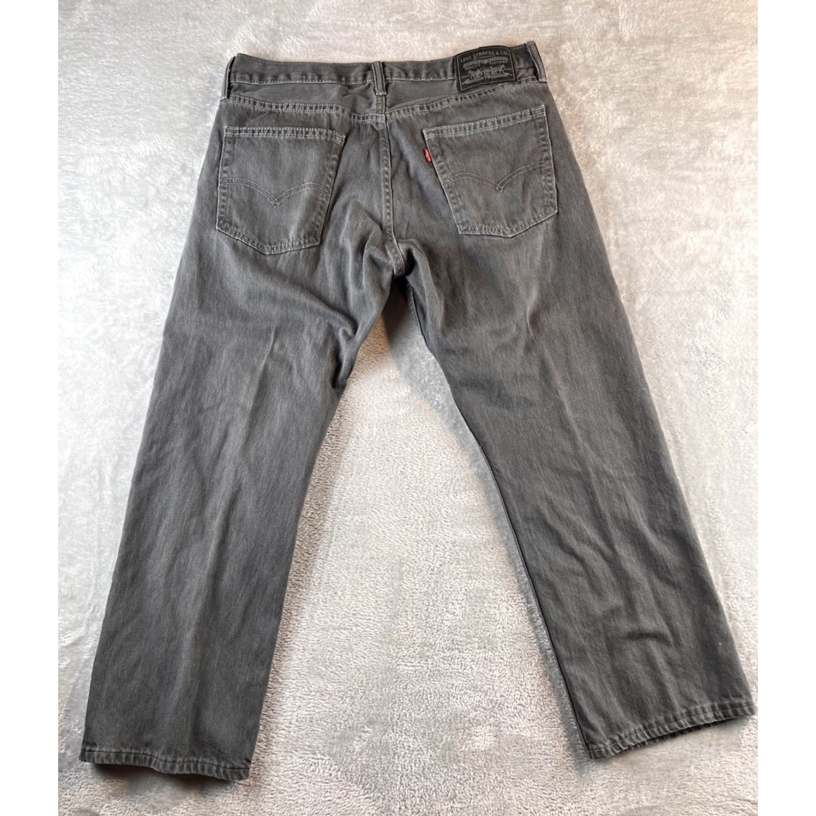 Levi's Levi's Jeans Men 36 36x30 Gray Skinny City Logo 5-Pocket Denim Vintage No Size US 36 / EU 52 - 2 Thumbnail