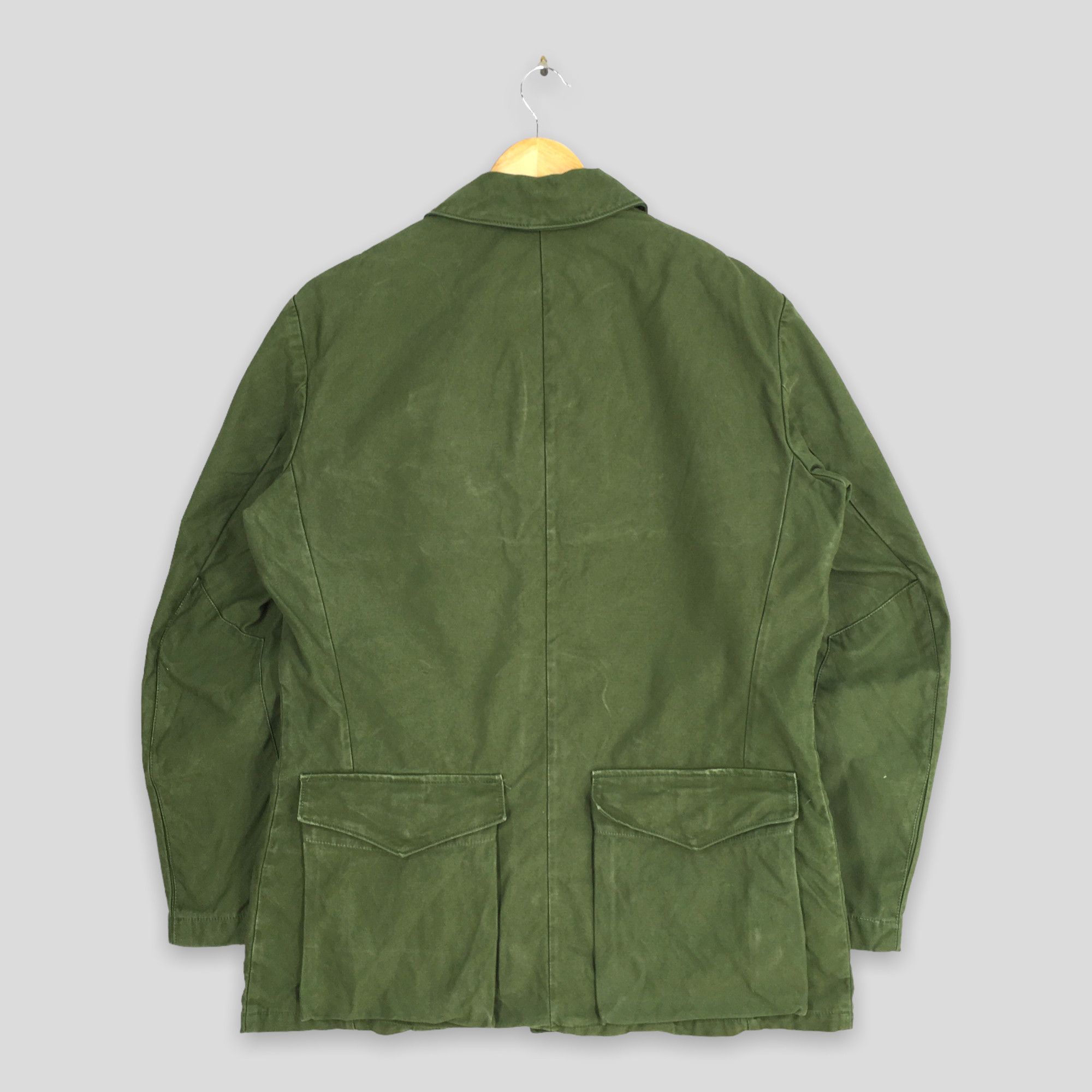 Vintage Vintage 70's Swedish C48 Infrantry Military Jacket Medium Size US M / EU 48-50 / 2 - 9 Thumbnail