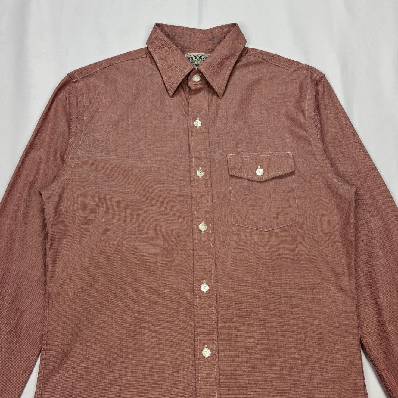 RRL Ralph Lauren RRL Double RL Ralph Lauren Button Up Work Shirt Men's XS Size US XS / EU 42 / 0 - 2 Thumbnail