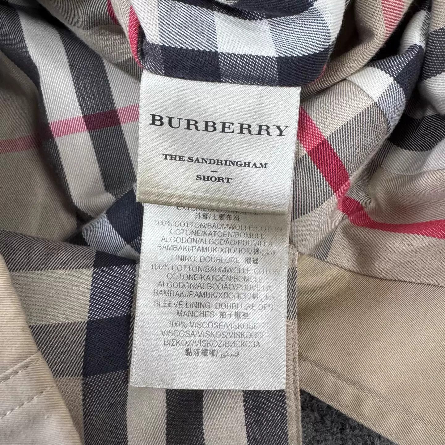 Burberry Burberry Sandringham Double Breasted Belted Trench UK4 99 Size XS / US 0-2 / IT 36-38 - 6 Thumbnail