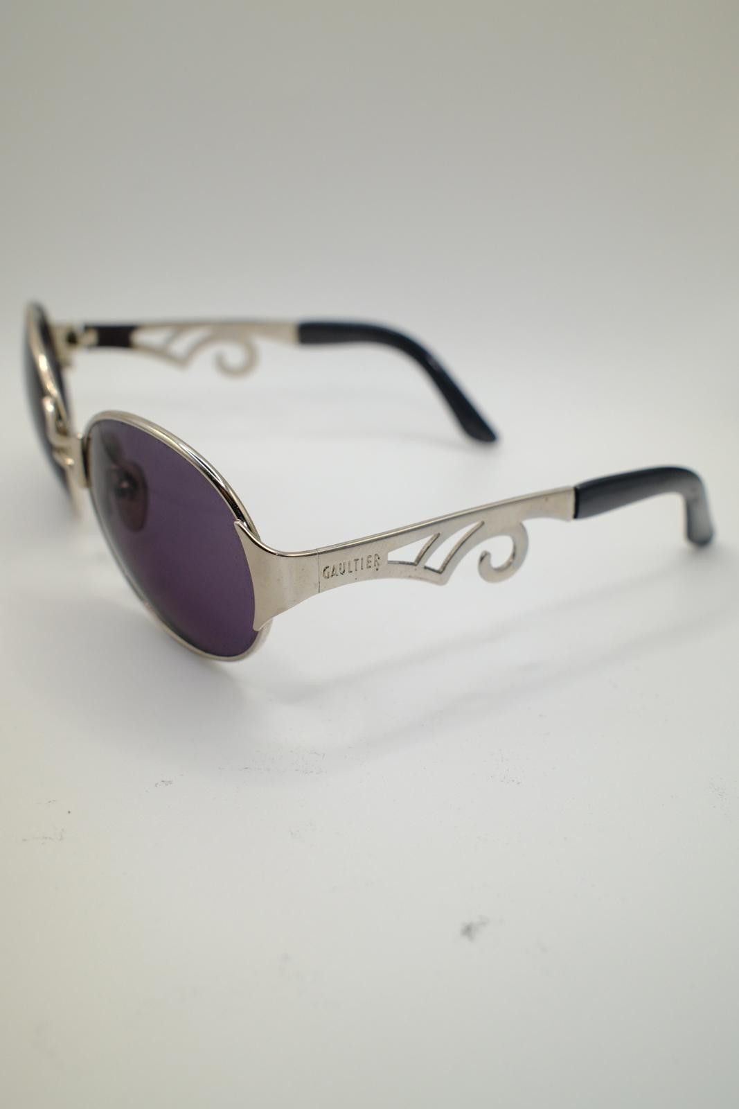Jean Paul Gaultier 90's Jean Paul Gaultier Metal Tribal Sunglasses Size ONE SIZE - 4 Thumbnail