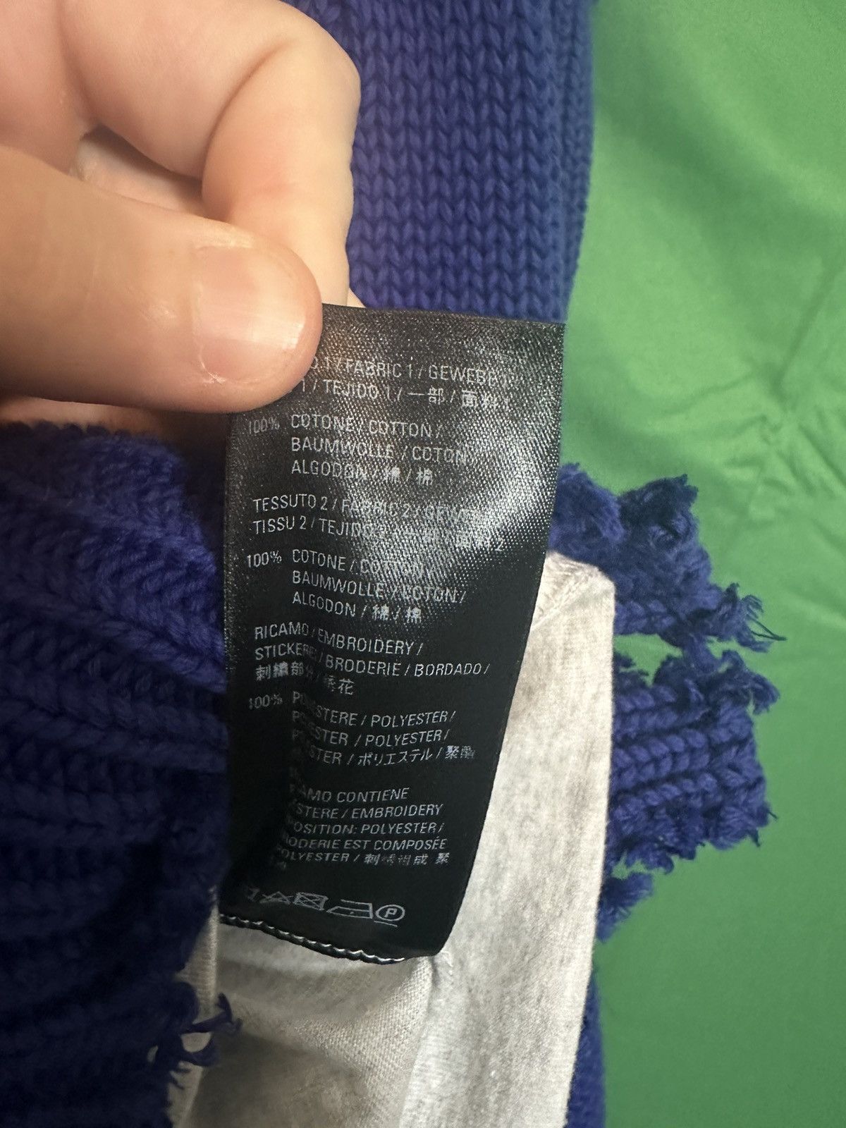 Balenciaga 2021 Destroyed Layered Hybrid Knit Campaign Hoodie NWT Size US XS / EU 42 / 0 - 15 Thumbnail