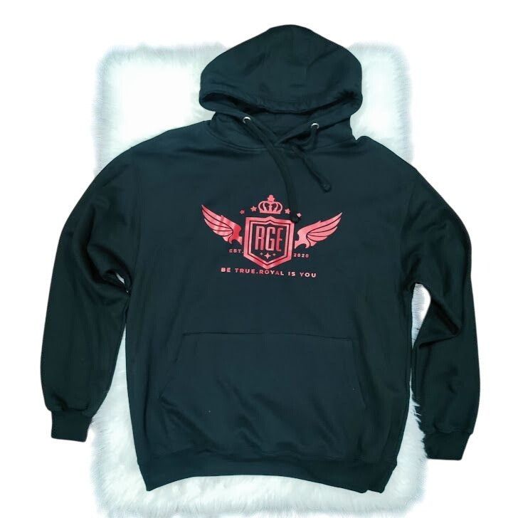 Other RGE Long Sleeve Kangaroo Pocket Streetwear Graphic Hoodie Bl Size US XL / EU 56 / 4 - 1 Thumbnail