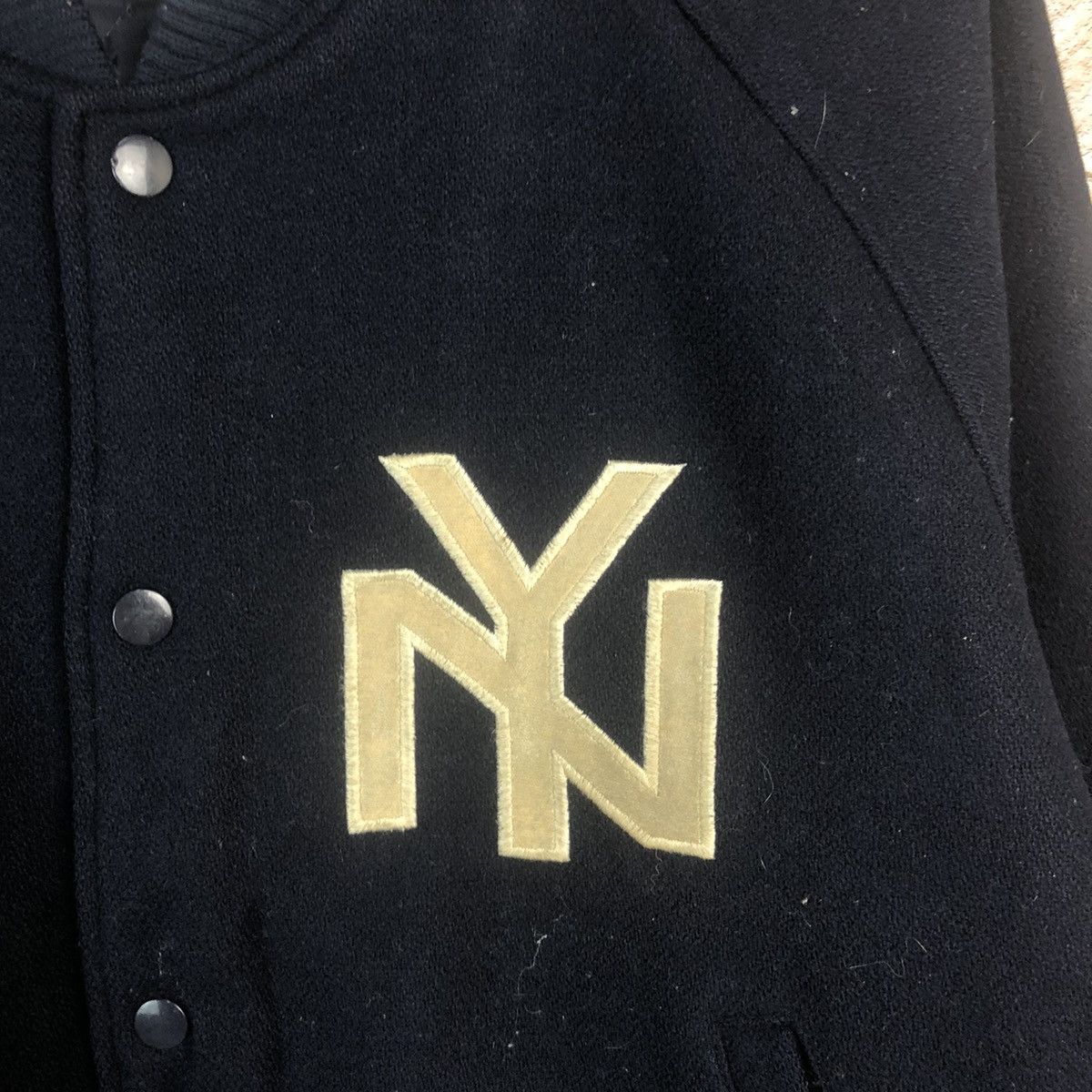 New York Yankees Comol Lake New York Black Bomber Jacket #A13 Size US L / EU 52-54 / 3 - 7 Thumbnail