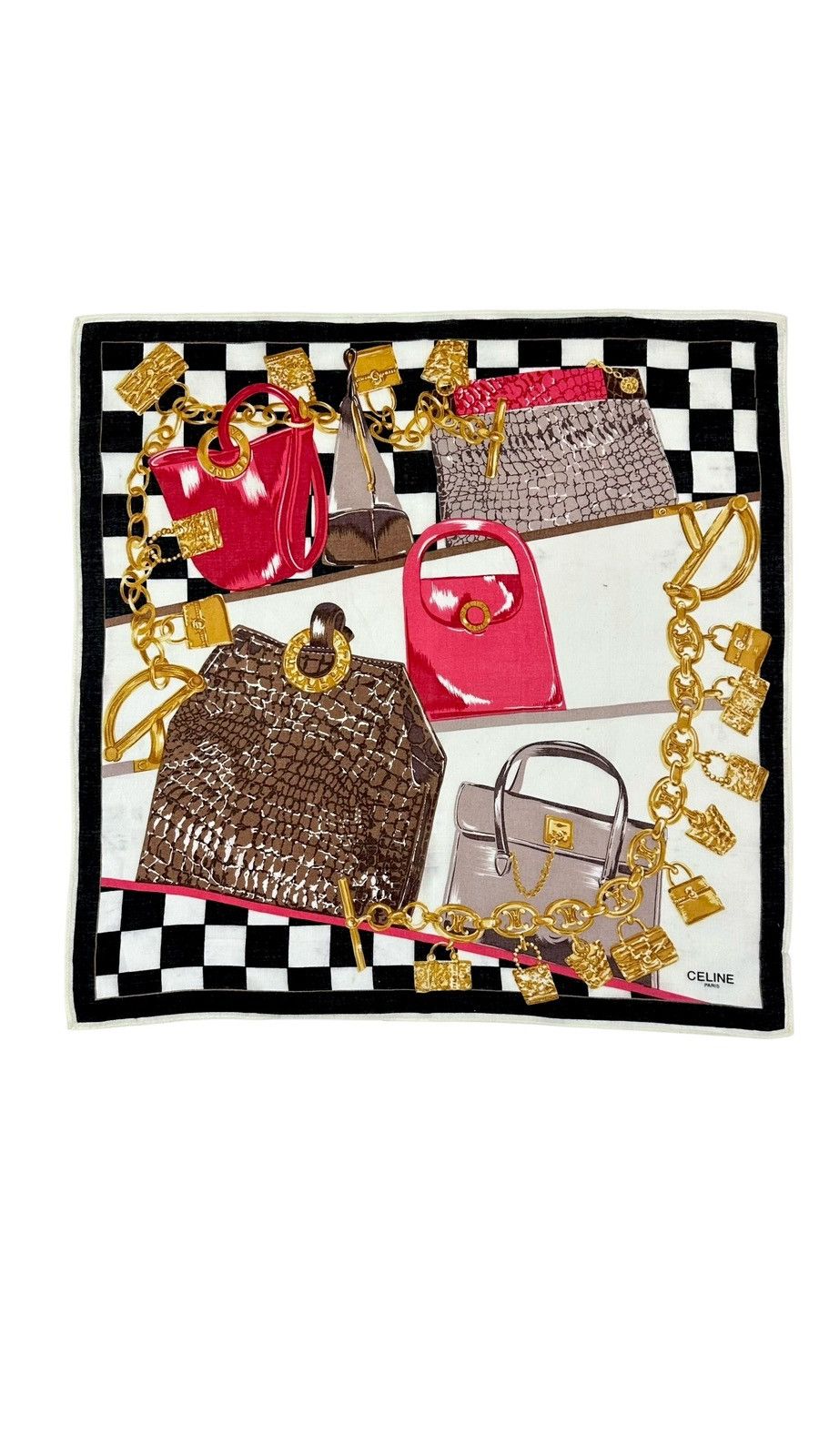 Celine × Vintage Celine Bandana / Handkerchief Size ONE SIZE - 6 Thumbnail