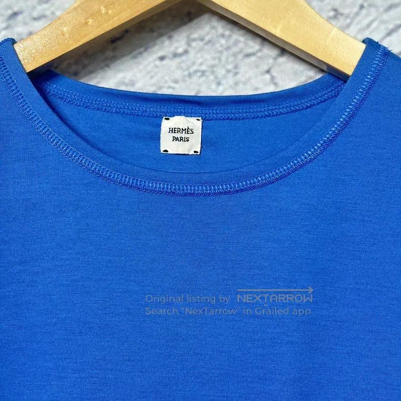 Hermes Hermes SS22 Solid Color Pocket Round Neck Short Sleeve T-S Size XS / US 0-2 / IT 36-38 - 3 Thumbnail