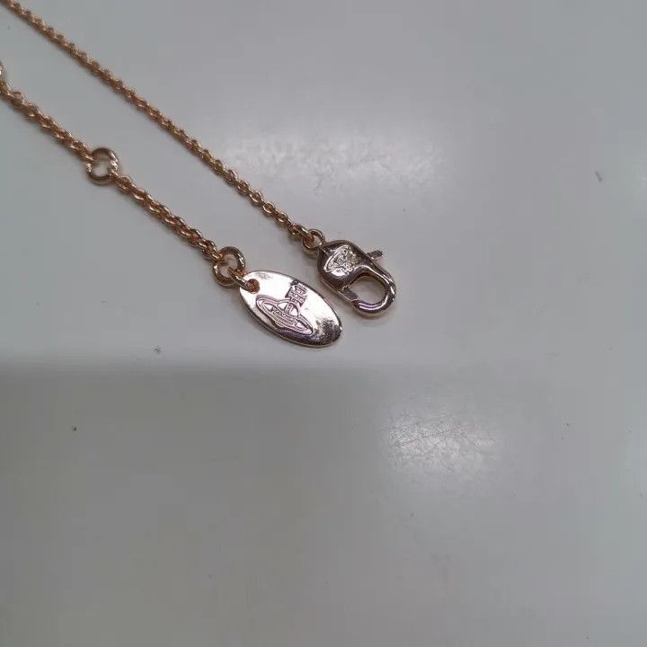 Vivienne Westwood Vivienne Westwood Petra Heart Brass Pendant Necklace Size ONE SIZE - 5 Thumbnail