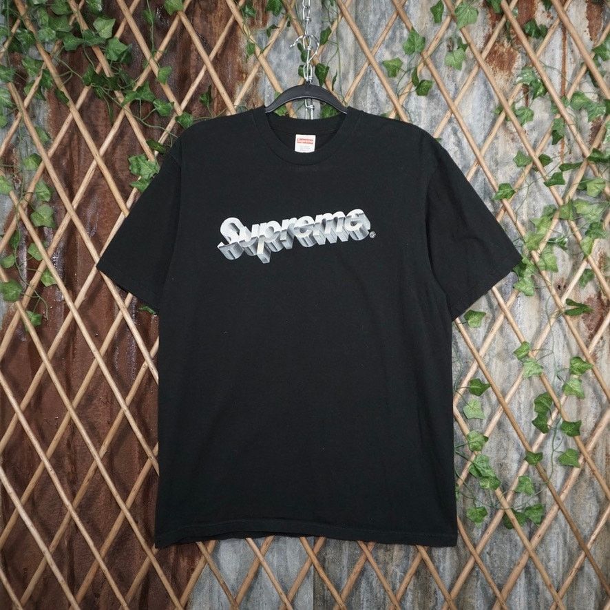 Supreme Medium - Supreme Superman 3D chrome hypebeast black t-shirt Size US M / EU 48-50 / 2 - 1 Thumbnail