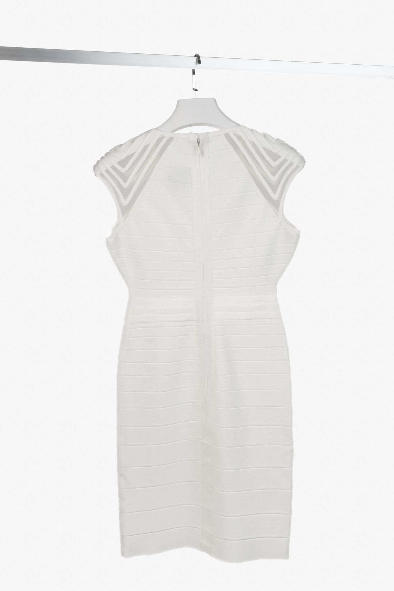 Herve Leger Herve Leger Deanna Cap Sleeve Bandage Dress Size M / US 6-8 / IT 42-44 - 2 Thumbnail