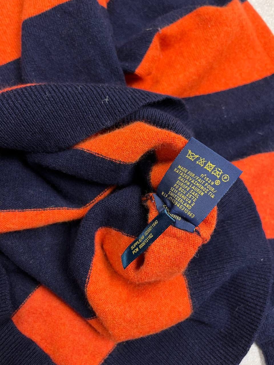 Other Vintage Polo Ralph Lauren Striped Knit Sweater Y2K L Size US L / EU 52-54 / 3 - 5 Thumbnail