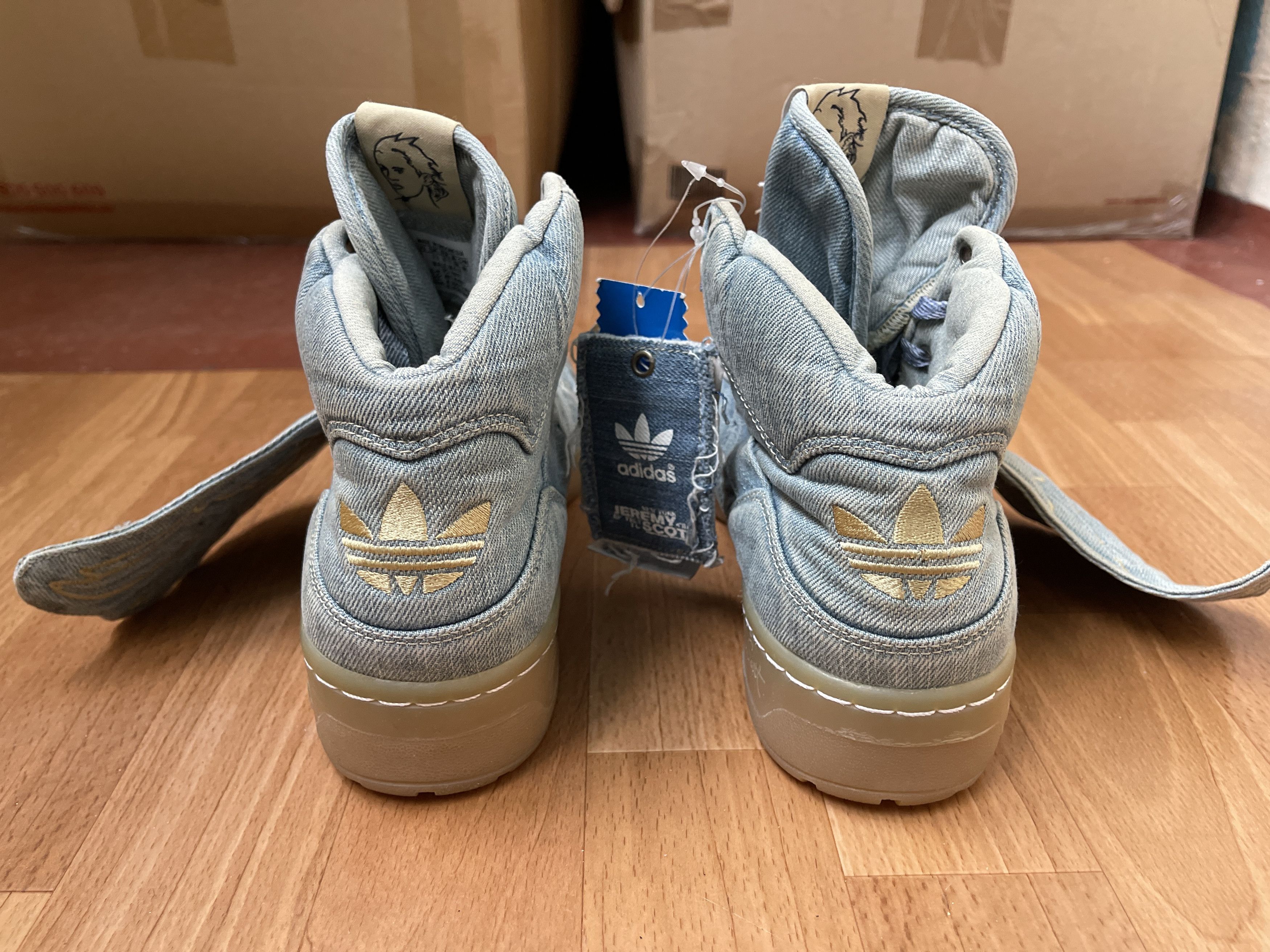 Adidas × Jeremy Scott Adidas Originals sneakers, Jeremy Scott Wings shoes, v24621 Size US 8 / EU 41 - 14 Thumbnail