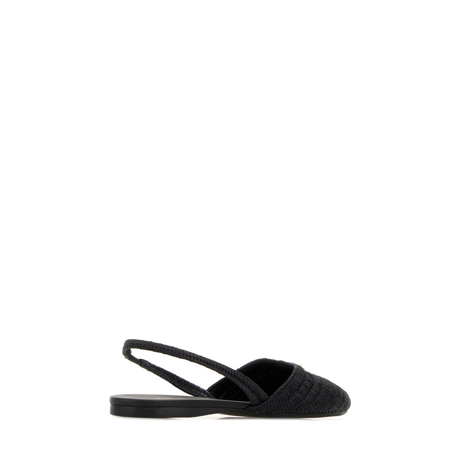 Prada PRADA $1250 Black Crochet Slingback Ballerinas New & Authent Size US 6 / IT 36 - 3 Thumbnail