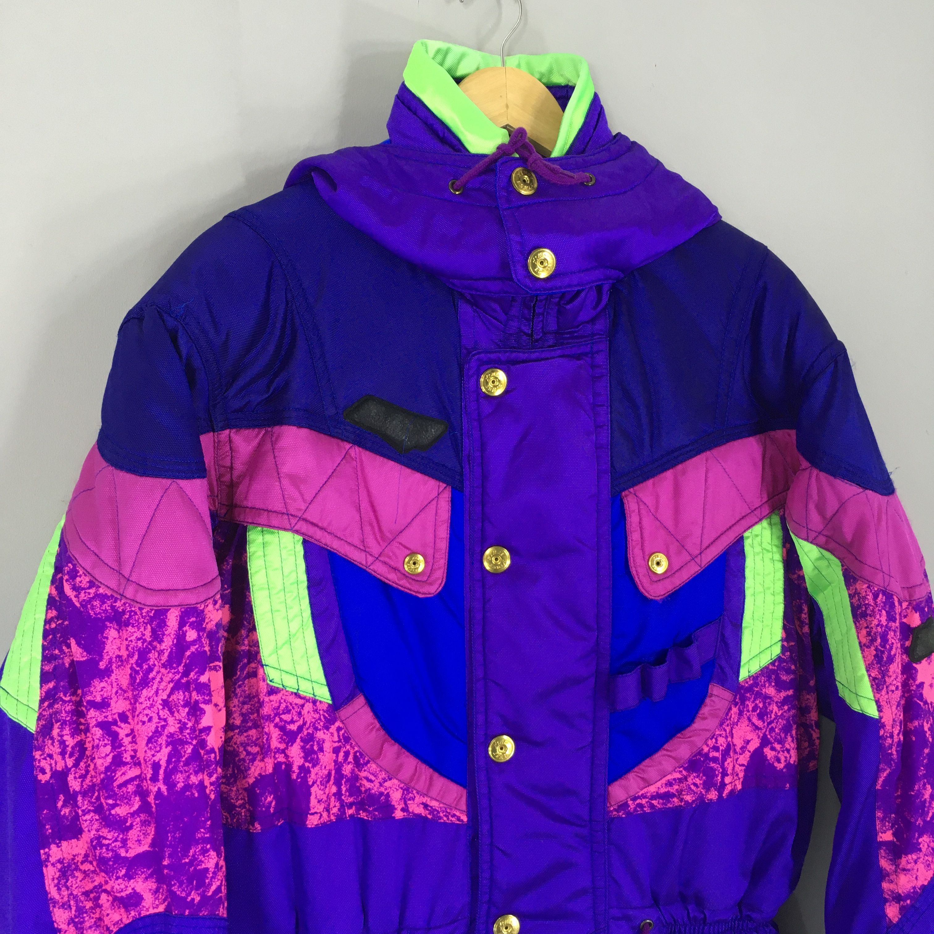 Japanese Brand × Vintage Vintage Esmix Japan Ski Wear Bomber Jacket Medium Size US M / EU 48-50 / 2 - 4 Thumbnail