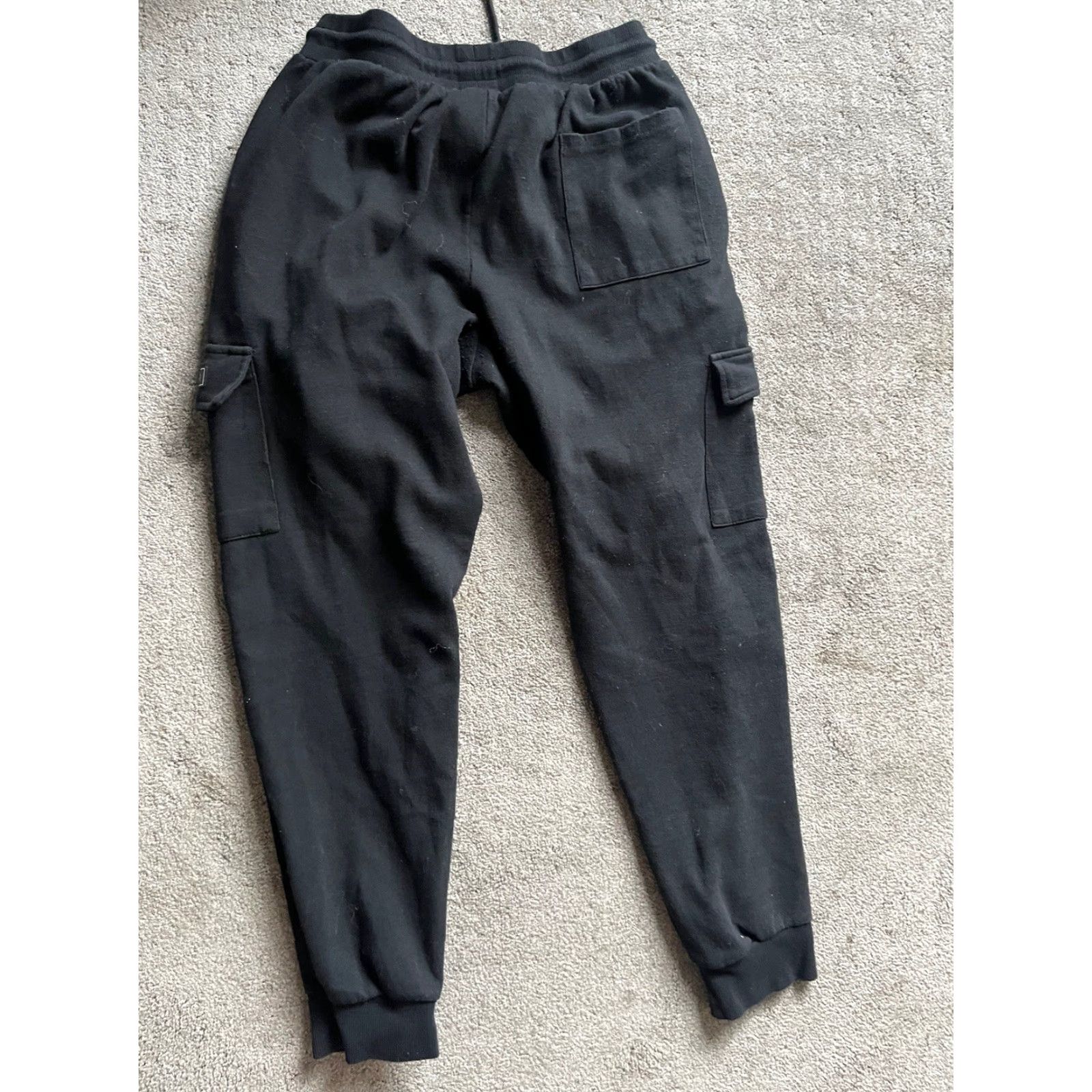 Spyder Spyder Men Pants Jogger Tapered Black Activewear Cargo Pockets Pockets Flaw L Casual Size US 33 - 3 Thumbnail