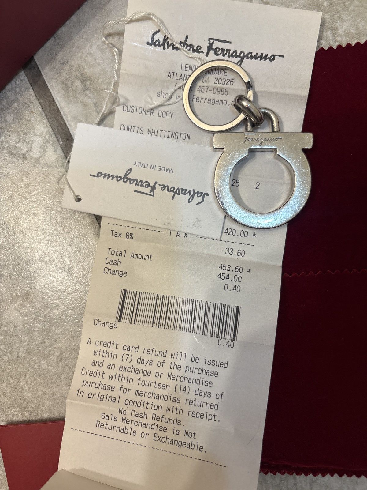 Salvatore Ferragamo Keychain Size ONE SIZE - 1 Thumbnail