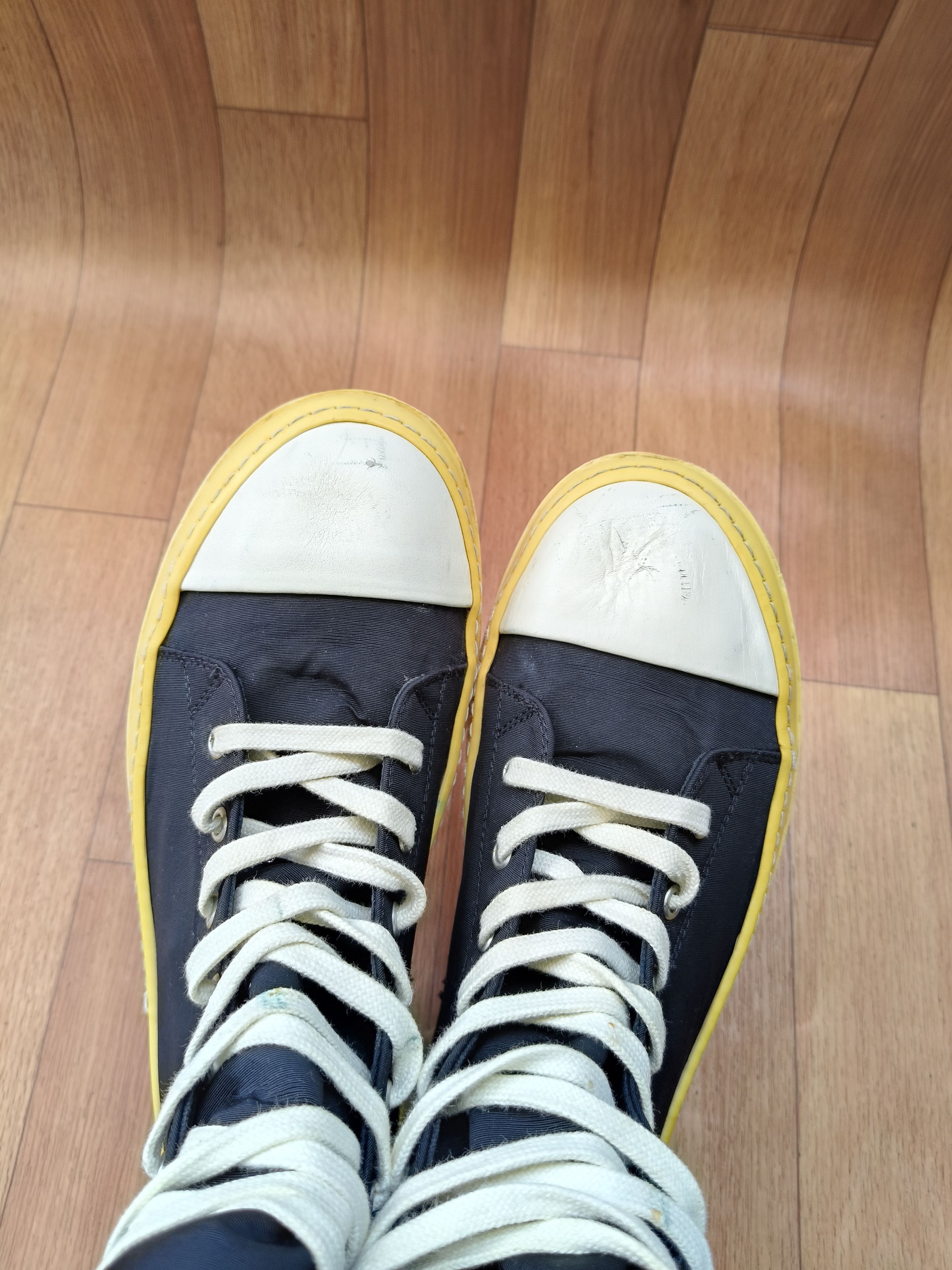 Rick Owens Drkshdw Rick Owens drkshdw hightop sneakers Size US 7.5 / EU 40-41 - 9 Thumbnail