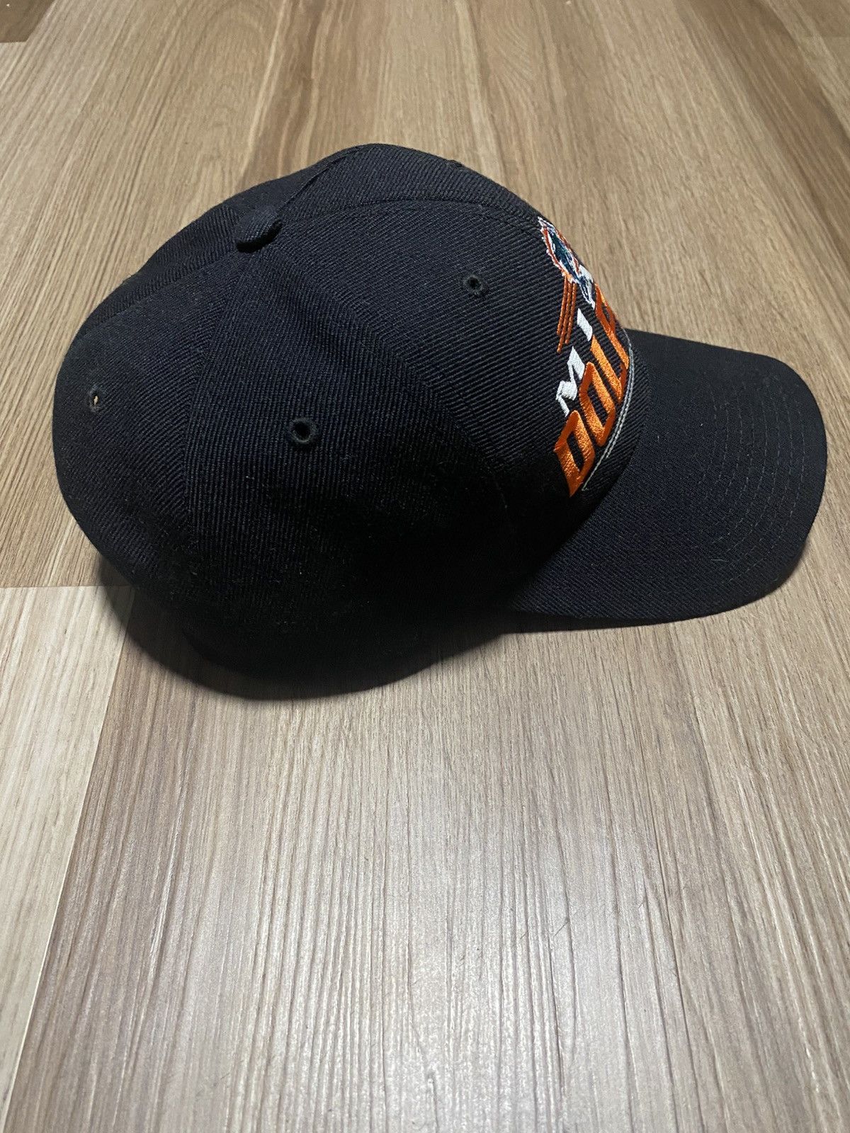 NFL × Twins × Vintage Miami Dolphins Vintage Embroidered Wool Blend Twins Size ONE SIZE - 3 Thumbnail