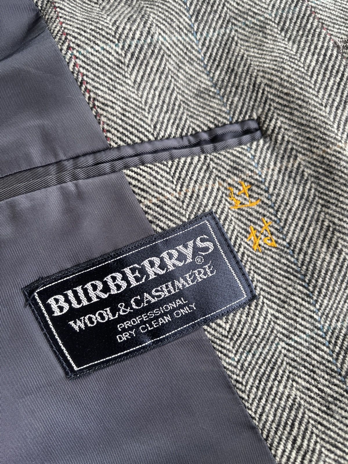 Burberry Vintage Burberrys Wool Tweed Trenchcoat Size US M / EU 48-50 / 2 - 4 Thumbnail