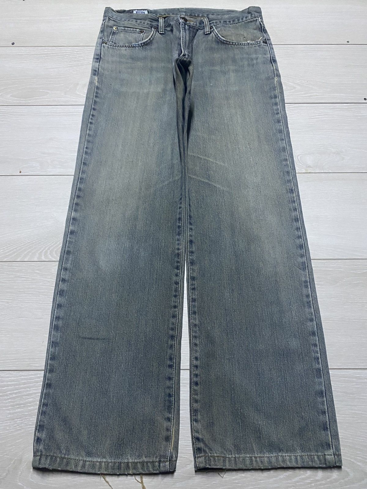 Edwin Vintage Edwin 404 Grey Denim Baggy Jeans Size US 33 - 1 Thumbnail