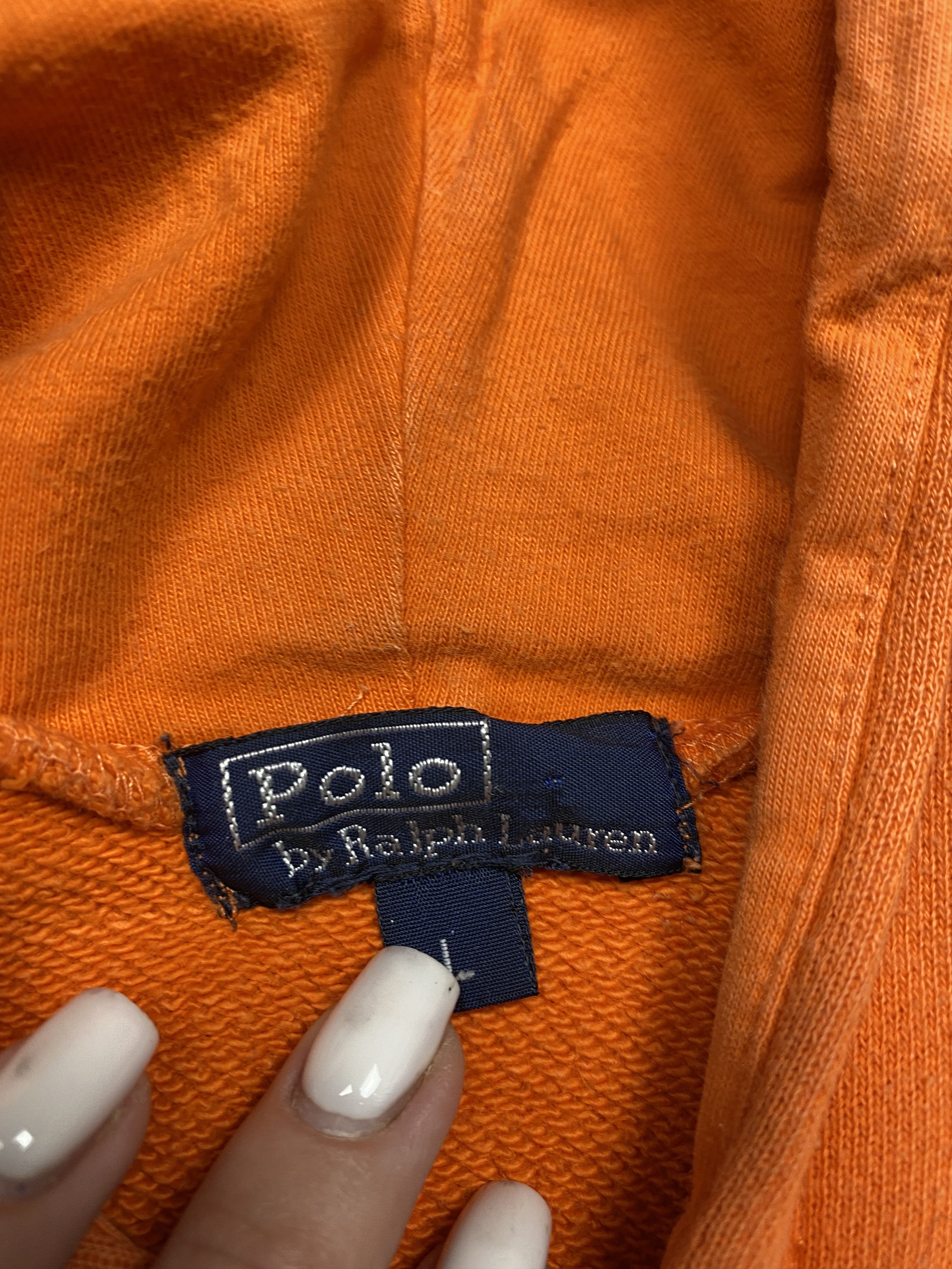 Polo Ralph Lauren × Ralph Lauren × Vintage Polo Ralph Lauren Vintage Womens Hoodie Size L / US 10 / IT 46 - 6 Thumbnail
