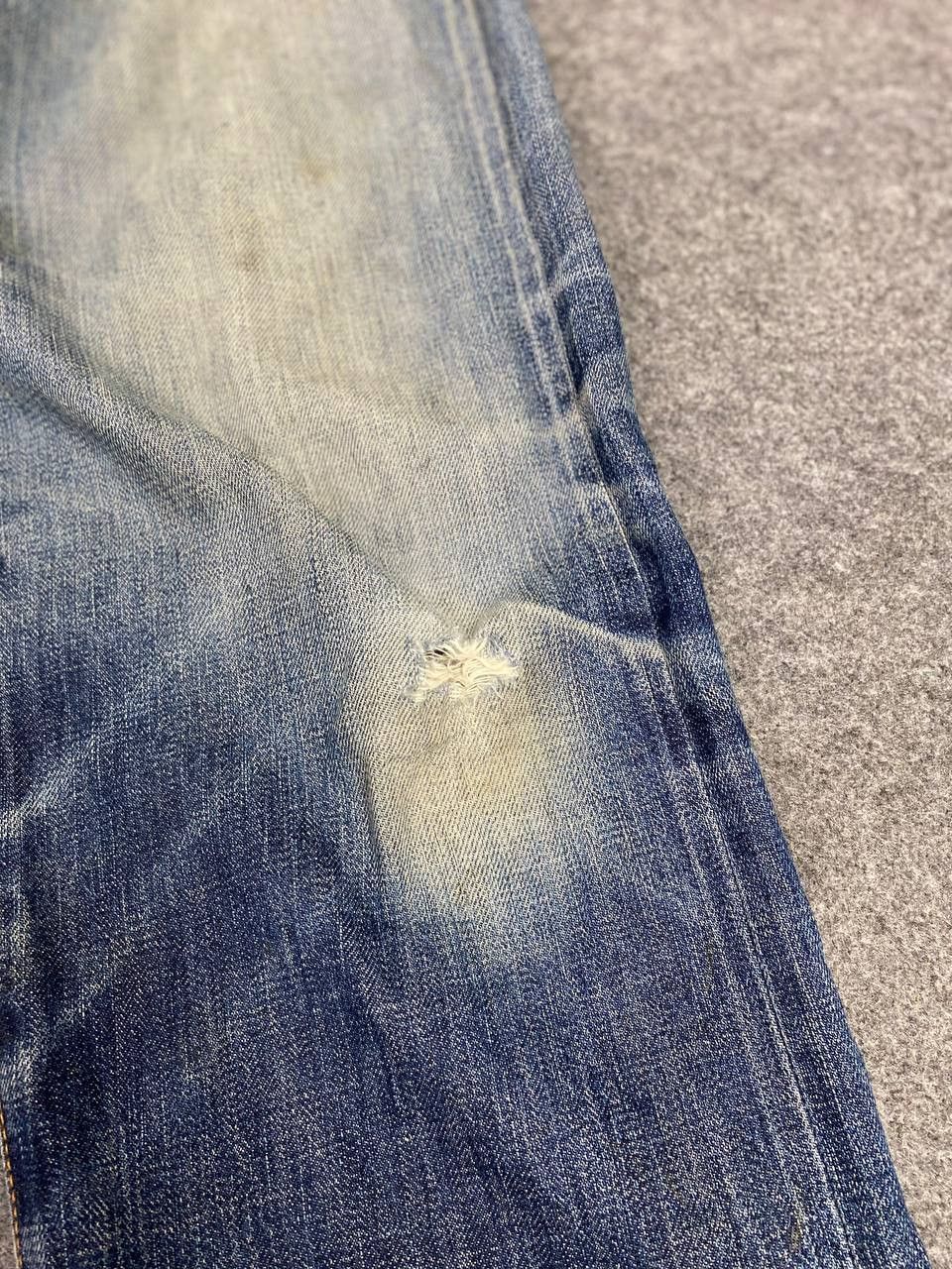 Japanese Brand vintage japanese brands selvedge denim distressed Size US 35 - 11 Thumbnail
