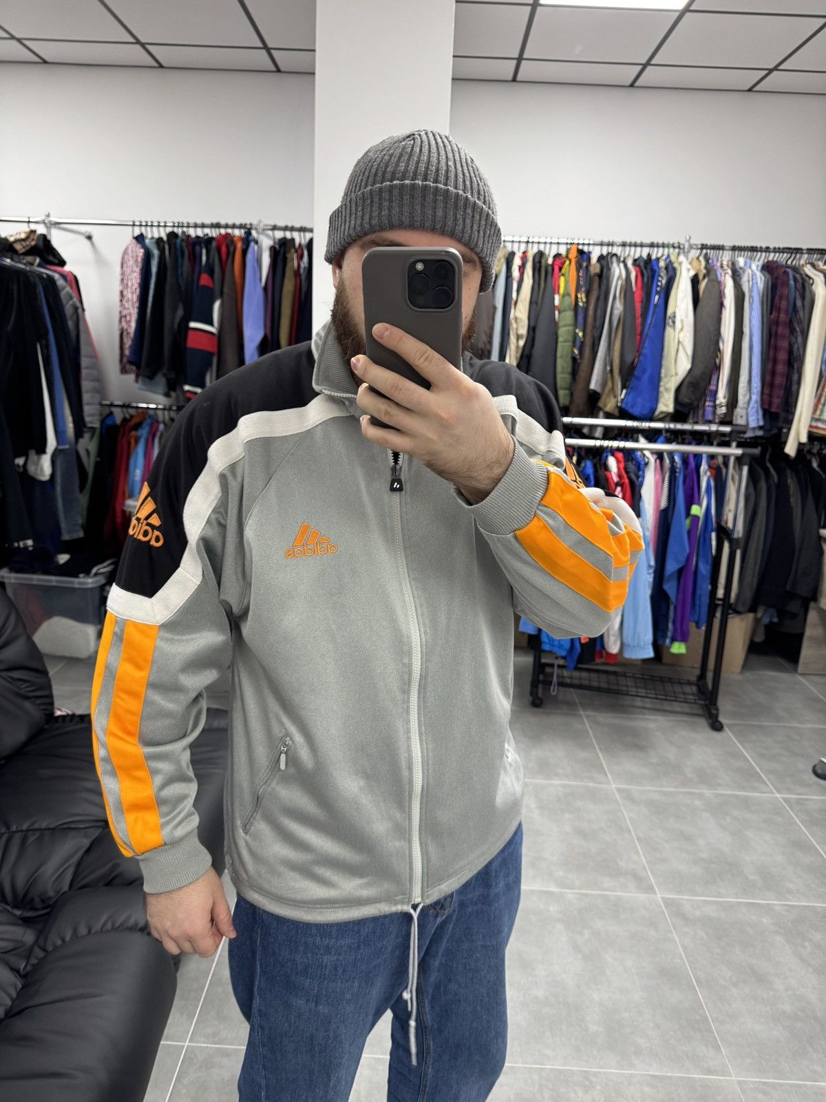 Adidas × Vintage Vintage Adidas Track Jacket Size L Size US L / EU 52-54 / 3 - 2 Thumbnail