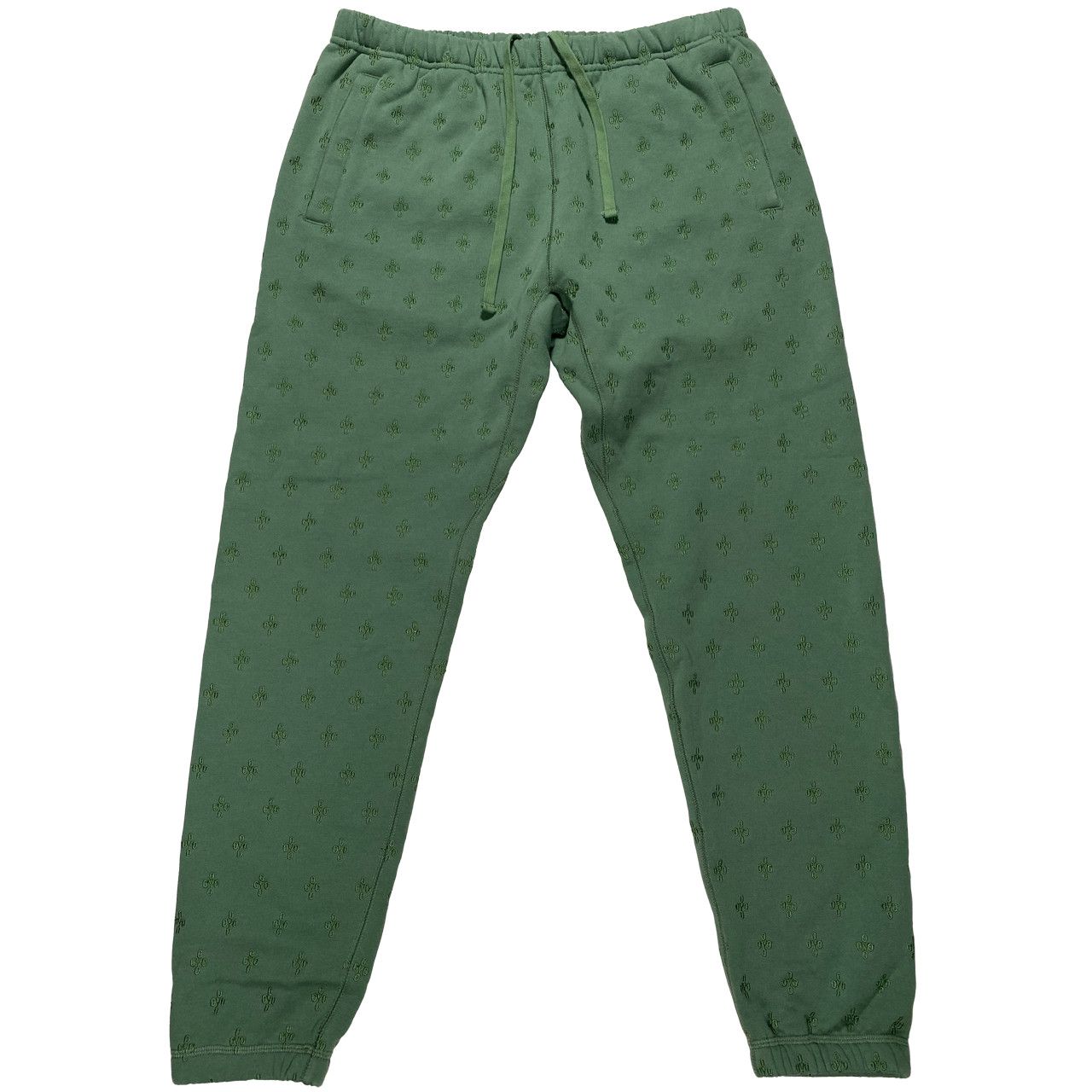 October's Very Own Octobers Very Own AOP Monogram Sweatpants Green size S Size US 30 / EU 46 - 1 Thumbnail