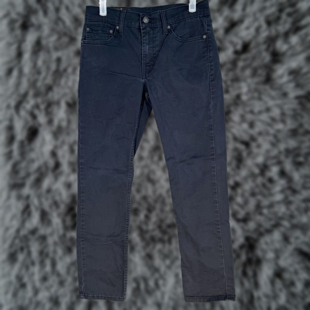 Levi's Levi's 511 Jeans Mens 29x30 Black Slim Fit Stretch Tapered Leg Denim Pants Size US 29 - 1 Thumbnail