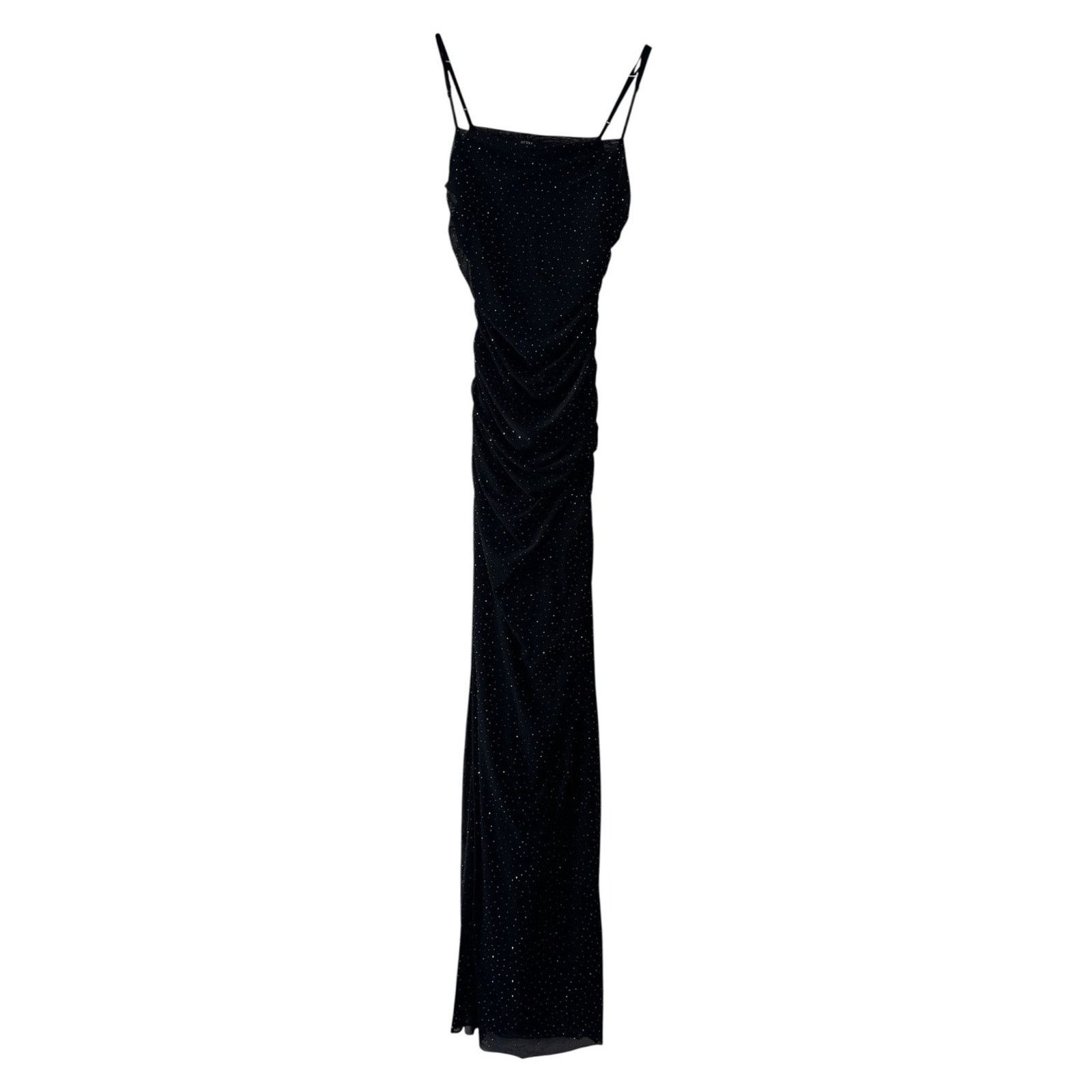 Anthropologie AFRM Jennan Rhinestone Illusion Maxi Dress Black Size M Size M / US 6-8 / IT 42-44 - 2 Thumbnail
