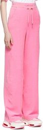 Balmain o1y0625 Sweatpant in Pink Size 32" / US 10 / IT 46 - 2 Thumbnail
