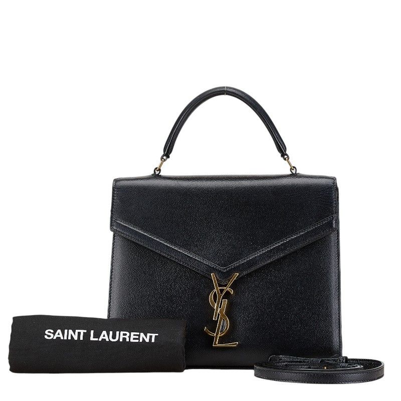 Yves Saint Laurent Yves Saint Laurent Yves Saint Laurent Cassandra Top Handle Medium Leather Handbag 623931 Leather Handbag 623931 in Very Good Condition Size ONE SIZE - 1 Thumbnail