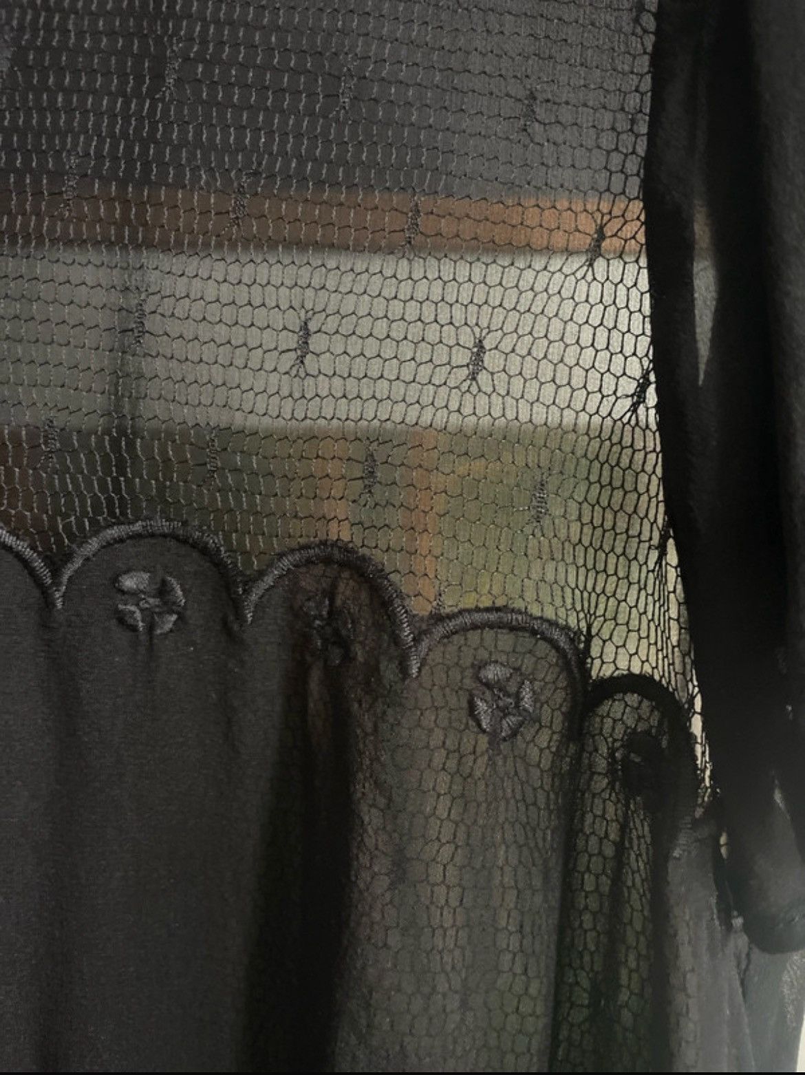 RED Valentino Black see through dress Size S / US 4 / IT 40 - 5 Thumbnail