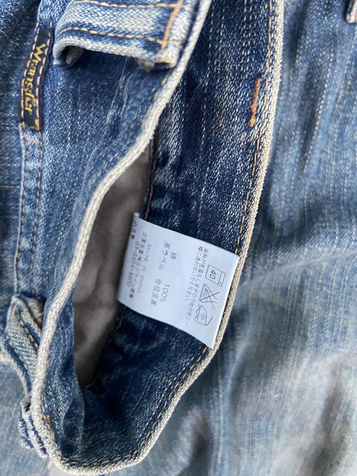 Beauty Beast Vintage 90s Vintage Wrangler jeans Size US 29 - 9 Thumbnail
