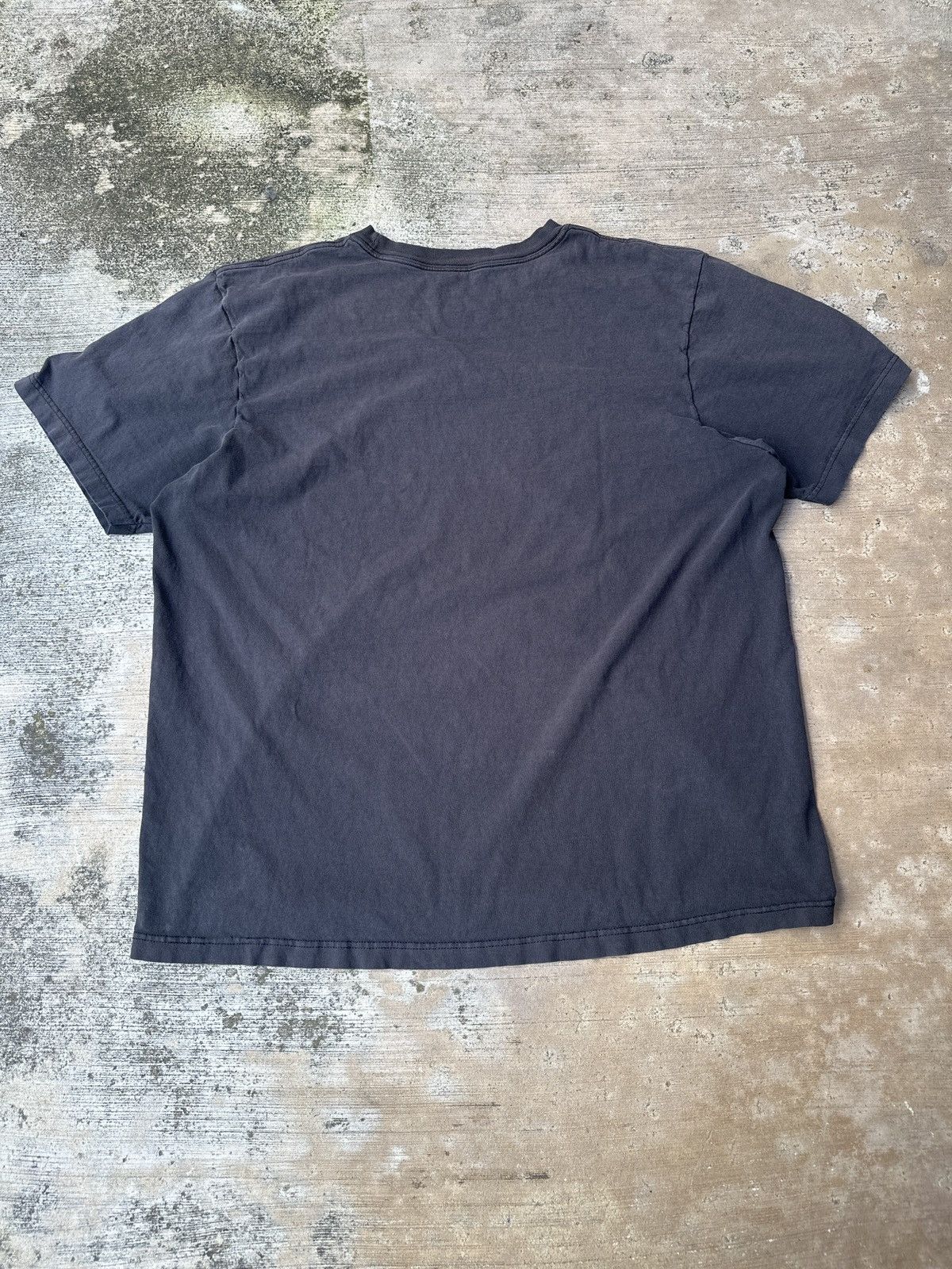 Adidas × Vintage Vintage 90s Faded Black Y2k Design Adidas Tshirt Size US XL / EU 56 / 4 - 3 Thumbnail