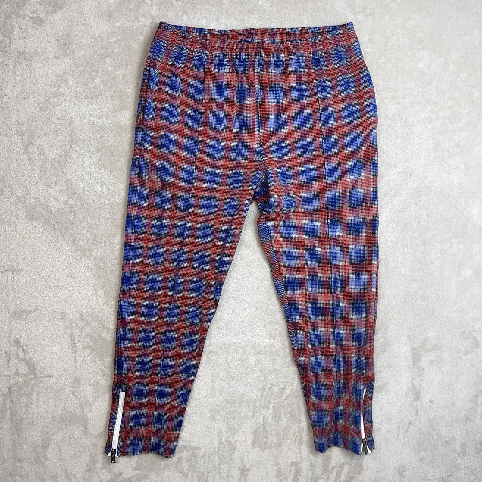 Todd Snyder Todd Snyder NY Plaid Tech Track Pants Tapered Zip Cuffs Med Size US 32 / EU 48 - 1 Thumbnail
