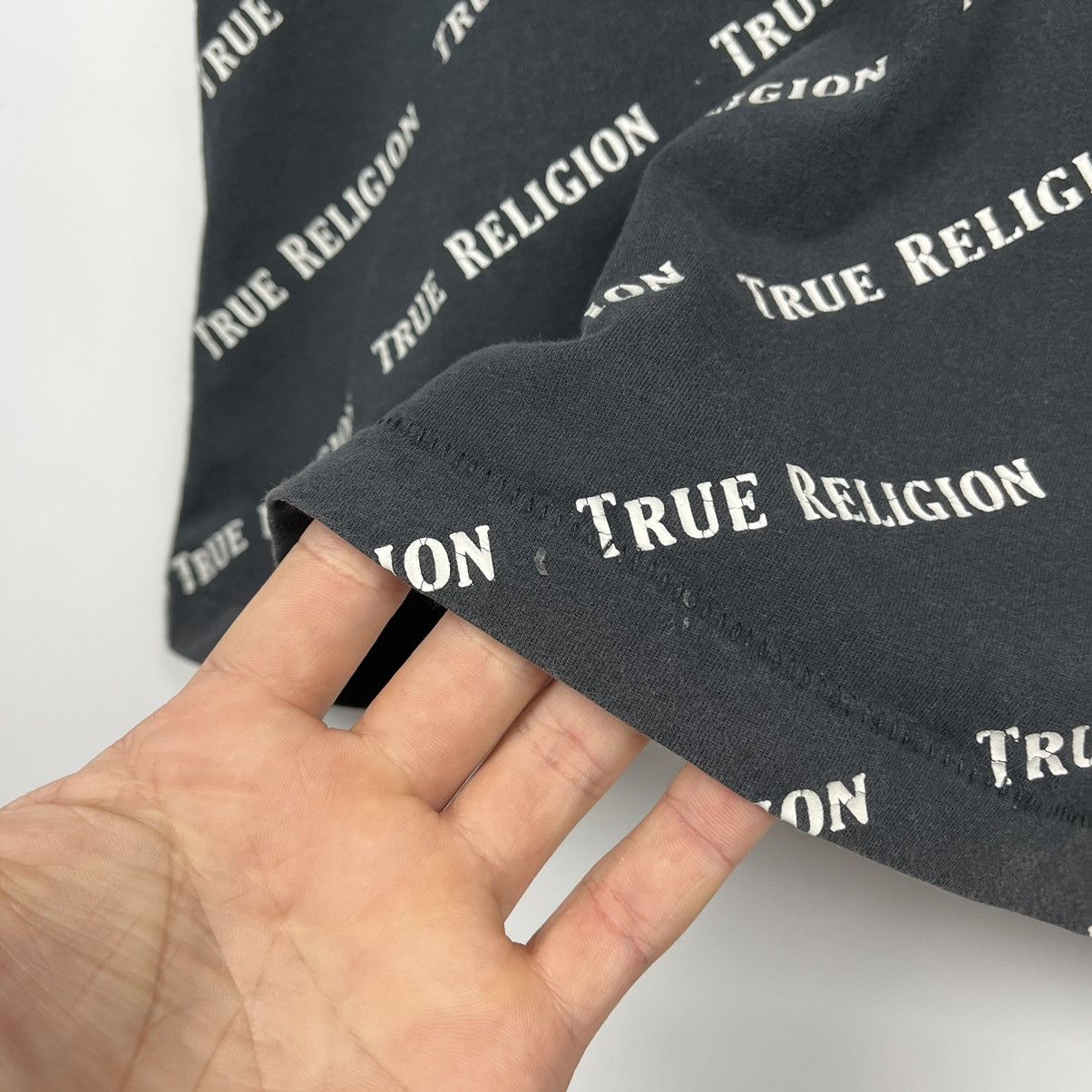 True Religion Vintage True Religion multilogo y2k japanese tee 90’s Size US L / EU 52-54 / 3 - 10 Thumbnail