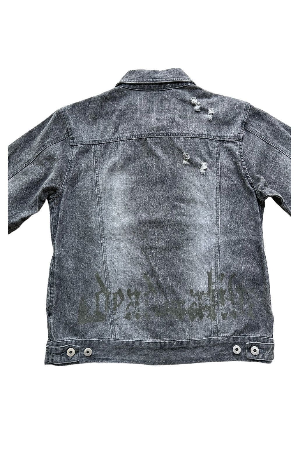 In The Attic × Japanese Brand IN THE ATTIC ART DESIGN DISTRESS JACKET Size US M / EU 48-50 / 2 - 2 Thumbnail