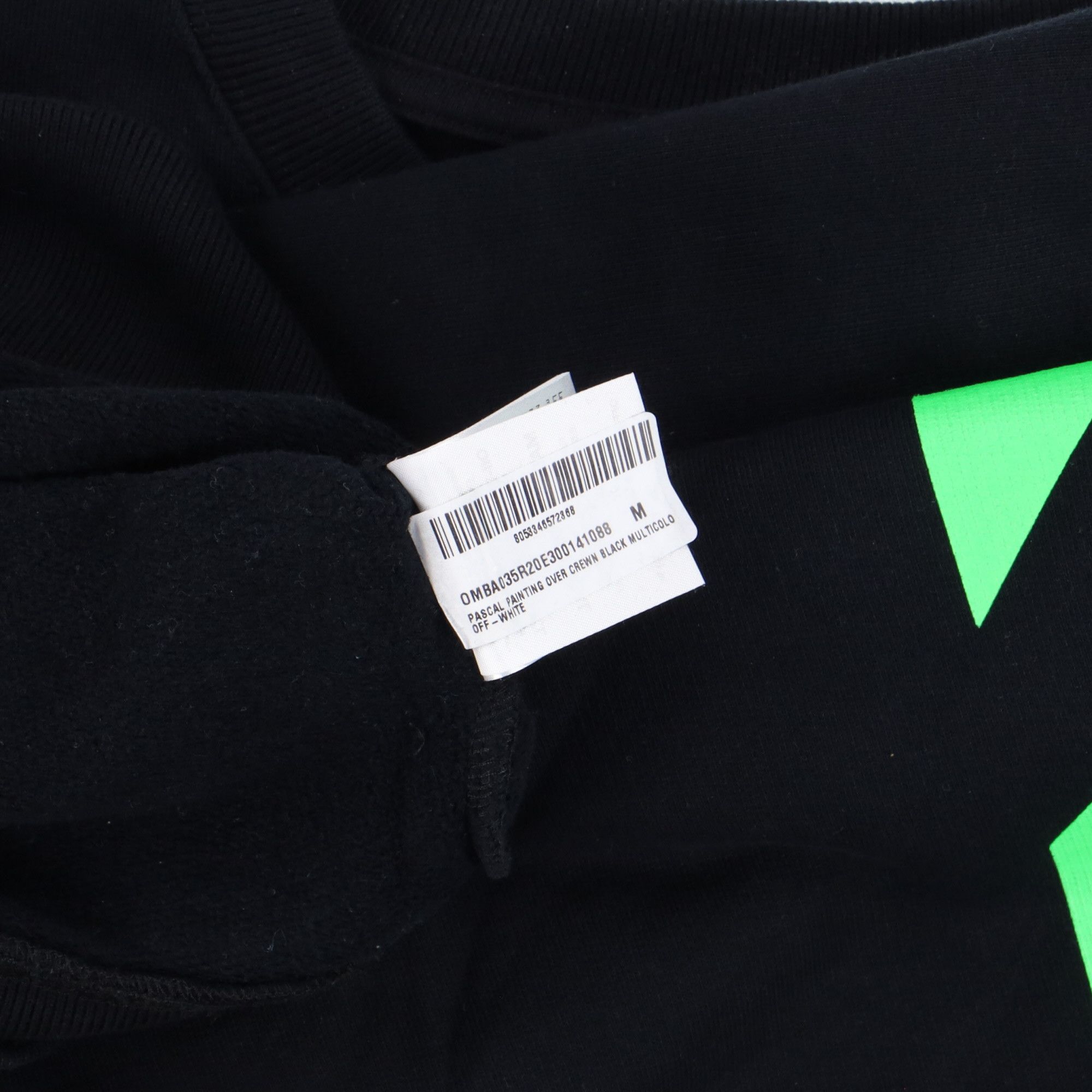 Off-White Black Pascal Golden Ratio Painting Sweatshirt Size US M / EU 48-50 / 2 - 8 Thumbnail
