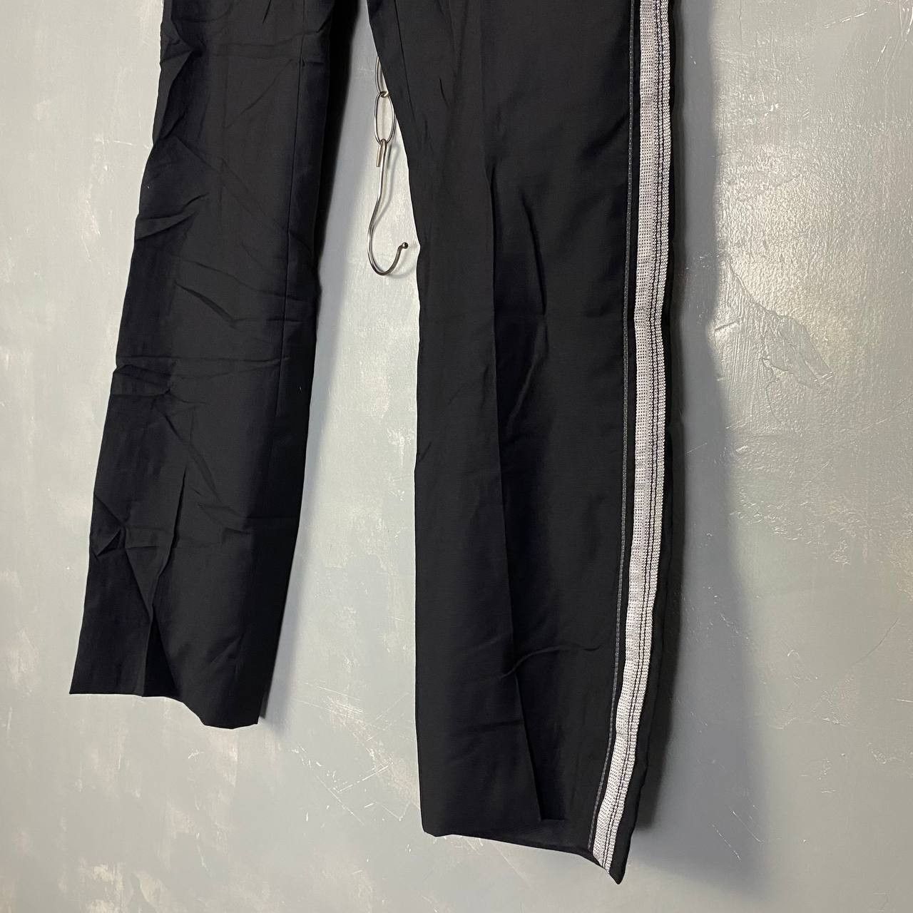 Lanvin Lanvin Wool Tuxedo Stripe Zip-Fly Dress Pants Size US 34 / EU 50 - 4 Thumbnail