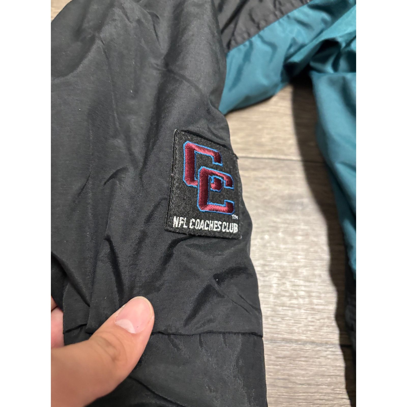 Columbia × NFL × Vintage VTG Columbia Oakland Raiders Jacket L NFL Coach Club Black Size US L / EU 52-54 / 3 - 9 Thumbnail