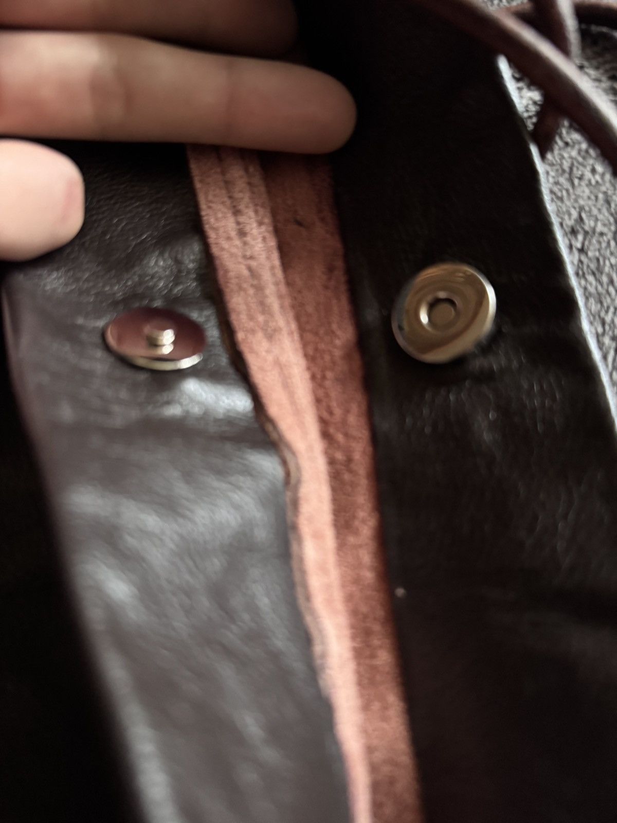 Vintage Vintage leather messenger y2k avant Garde Issey miyake style Size ONE SIZE - 7 Thumbnail