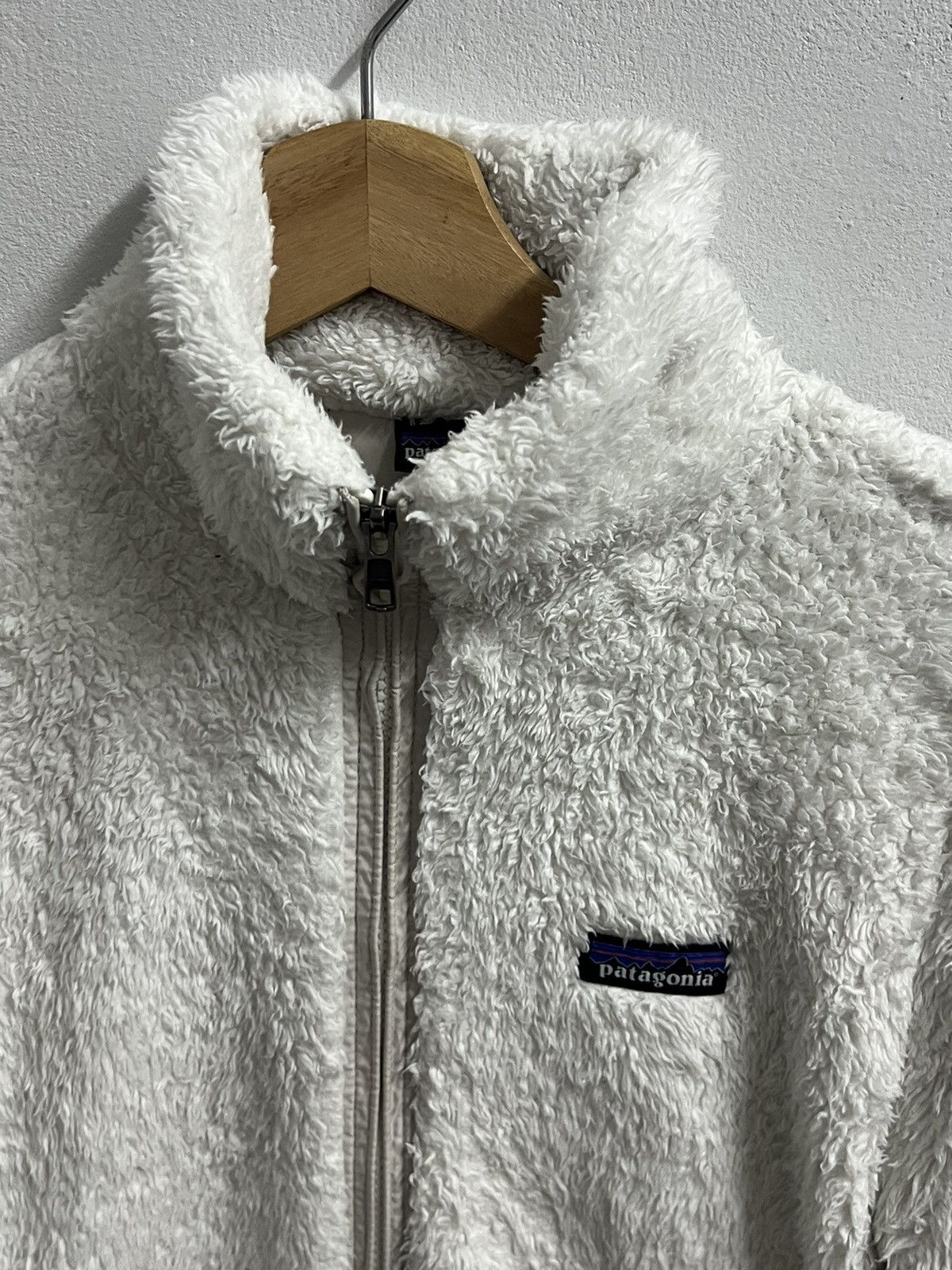Patagonia PATAGONIA worn wear zipper jackets fleece white Size S / US 4 / IT 40 - 2 Thumbnail